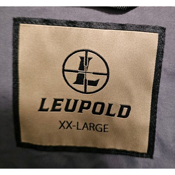 Leupold Men's 1/4 Zip Fleece Sweatshirt Pullover Iron Gray Sz XXL NWT - Picture 7 of 9